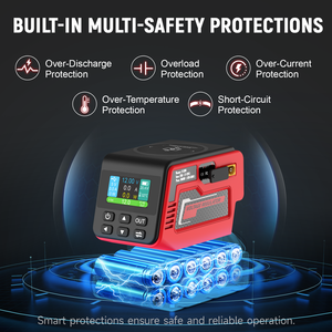 Regolatore di tensione da 300 W compatibile con batteria Milwaukee da 18 V (batteria non inclusa) Uscita CC regolabile da 2-30 V - Product Image 5