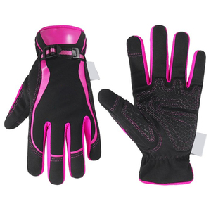 Guantes DE TRABAJO mecánicos de cuero para hombre, precio económico al por mayor, guantes de trabajo mecánicos de seguridad en el trabajo - Product Image 1