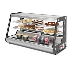 Réfrigérateur de présentation pour boulangerie en acier inoxydable de 48 pouces, 7 pieds cubes Équipement commercial (CDC-7C-SS) - Product Image 6