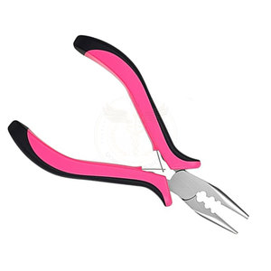 Stainless Steel <b>Micro</b> Ring Plier for Hair <b>Extension</b> Bead Application Removal & Salon Styling Work - Product Image 6