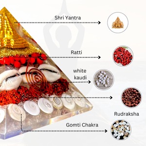 Chất lượng tốt nhất Maha <span class=keywords><strong>laxmi</strong></span> orgonite kim tự tháp với gomti Chakra và <span class=keywords><strong>shree</strong></span> <span class=keywords><strong>yantra</strong></span> đá quý kim tự tháp cho sự thịnh vượng tài chính thành công - Product Image 5
