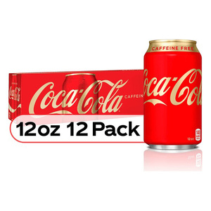 Paquete de 12 onzas de Coca Cola sin cafeína de 24 carbonatos con sabor a Soda embalaje a granel entregado directamente a su puerta-Buy - Product Image 5