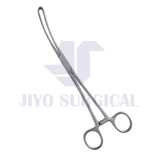 Teale Vulsellum Forceps Instrument de chirurgie gynécologique avec mâchoires dentées pour préhension cervicale, acier inoxydable 23cm - Product Image 3