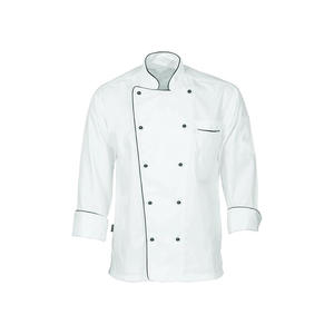 Abrigo de chef para mujer personalizado con estampado de algodón puro lavable fácil de usar de alta calidad con logotipo personalizado - Product Image 4