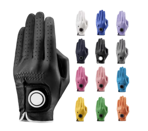 Guantes de Golf 2025 con Logotipo Personalizado, de Cuero Cabretta, Antideslizantes, Suaves, Transpirables, para Hombre, Multicolor, Precio al por Mayor - Product Image 1