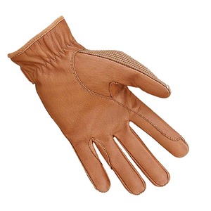 Gants d'équitation pour femmes 2026 en similicuir avec imprimé licorne violet, fermeture auto-agrippante - Product Image 2