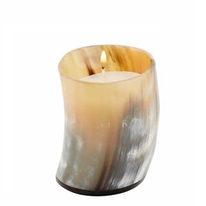 Soporte de vela de cuerno de búfalo Natural de alta calidad, portavelas de cuerno para decoración del hogar para sala de estar, otros candelabros - Product Image 1