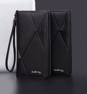 Cartera de Cuero Larga con Cremallera Marrón, Monedero, Bolsillo, Estuche para Tarjetas, para Hombre y Mujer, Hecho en Bangladés - Product Image 2