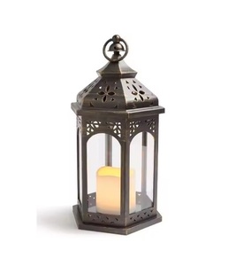 ที่วางเทียนแบบแขวนสำหรับใช้ในบ้านโคมไฟโลหะแบบคลาสสิกงานแฮนด์เมดใหม่ - Product Image 1