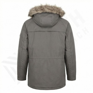 Veste parka longue respirante et résistante à l'eau sur mesure, vente en gros de parkas d'hiver légères, vestes isolées, vêtements d'extérieur lourds - Product Image 2
