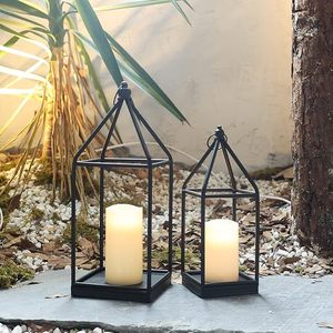 Premium Black Decorative Handmade Metal <b>Lantern</b> in Best Price From India For Wedding Restaurant Hotel Decoration - Product Image 5