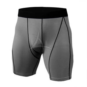 <b>Men</b> <b>Compression</b> <b>Shorts</b> Elastic Waist Solid Casual High Quality Quick Dry Customizable for Sale - Product Image 1