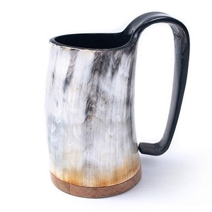 Cuernos Vikingos para Beber de Alta Calidad, Estilo Animal, Pulidos, Hechos a Mano, Tazas de Cerveza Únicas para Decoración del Hogar - Product Image 5