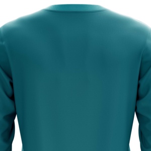 T-shirt de sport Premium Maintien Sportif Nouveau Style Haute Qualité 100% Coton Impression par Sublimation Logo Personnalisé Manches Longues Col Rond Taille Unique - Product Image 4