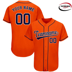 Vente en gros d'uniforme de baseball avec LOGO personnalisé 100% polyester séchage rapide sublimation maillot d'uniforme de sport de baseball - Product Image 5