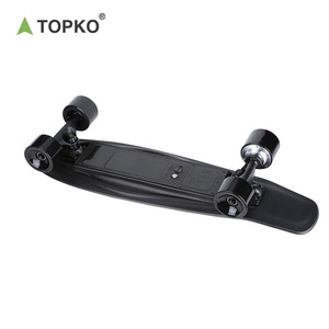 Planche à roulettes TOPKO en PP de haute qualité pour hommes et femmes, petite planche de poisson intégrée, planche à roulettes électrique à 4 roues - Product Image 4