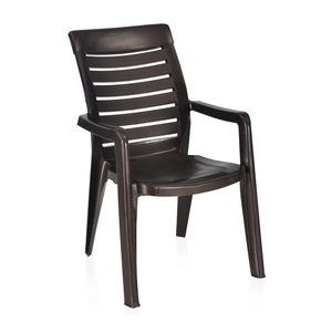 เก้าอี้เท้าแขนพลาสติกน้ำหนักเบาสบายสำหรับห้องนั่งเล่นห้องรับประทานอาหารห้องครัวห้องนอนโรงเรียนโรงพยาบาลโรงแรมใช้ในสไตล์โมเดิร์น - Product Image 4