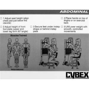 Machine abdominale classique reconditionnée pour l'entraînement de la force du tronc, équipement de gym à domicile - Product Image 2