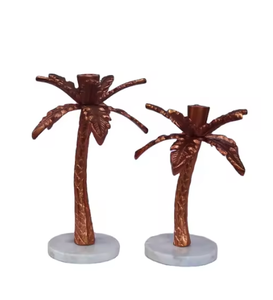 Bougeoir fait main design en métal doré durable et écologique pour la décoration de la maison et de mariage avec logo et taille personnalisés - Product Image 5