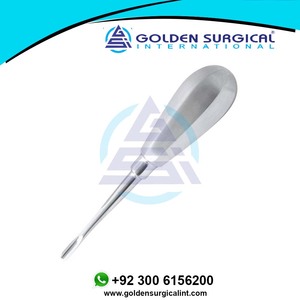 Élévateur dentaire en acier inoxydable orthodontique en forme de cuillère |   Élévateur dentaire de haute qualité à dents - Product Image 3