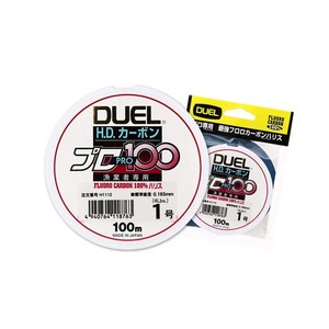 DUEL H.D.CARBON® PRO 100S Fluoro 100% <b>Fishing</b> Line 100m (Number: 0.8/1/1.25/1.5/1.75/2/2.5/3/4/5/6/7/8/10) - Product Image 2