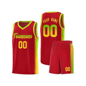 Sublimation Basketball Wear Breathable Quick Dry Basketball <b>Shirts</b> Uniforms for <b>Men's</b> Sets - Product Image 5