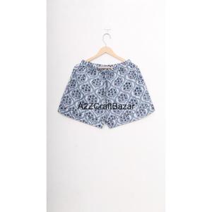 Conjunto de Pijama de Verano con Diseño Floral, Manga Corta, No Tejido, Estampado, 100% Algodón, Suave, Transpirable, de Secado Rápido, Ropa de Dormir de Lujo para Uso Diario - Product Image 6