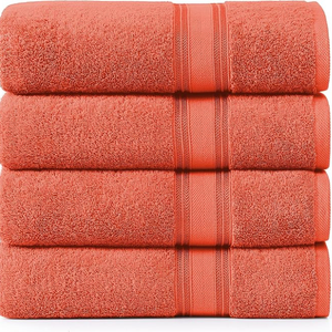 Serviette de bain de luxe brodée de haute qualité entièrement personnalisable 100% coton turc serviette de bain Premium pour le golf à la maison - Product Image 1