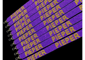 PIEPER Sangle perlée de luxe personnalisée Style professionnel bandoulière sacs à bandoulière à la mode Gameday sac à main accessoire - Product Image 2