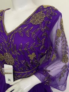 Nuevo Vestido Francés Exquisito con Lentejuelas y Cuentas Hechas a Mano, Estilo Línea A, Casual, Manga Larga con Cuentas, para Cóctel, Fiesta, Boda, Cumpleaños, Noche - Product Image 6