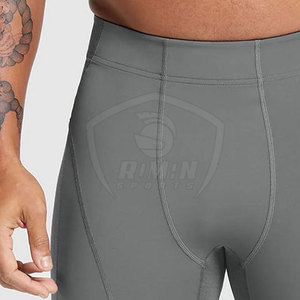 High Quality Men's Compression Vale Tudo <b>Shorts</b> High Street Style Elastic Waist Solid Pattern Private Label Men <b>Shorts</b> - Product Image 5