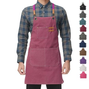 High Quality Durable Canvas Work <b>Apron</b> Factory Supplied Logo Size Options Available Cooking Kitchen <b>Aprons</b> - Product Image 1