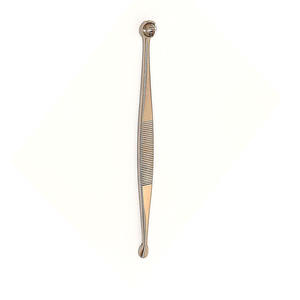 Cureta dérmica de doble extremo de alta calidad, instrumento de acero inoxidable pulido con microacabado Manual para cirugía plástica - Product Image 5