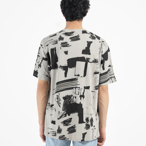 เสื้อยืดแขนสั้นผู้ชายทรงปกติ ระบายอากาศได้ดี แห้งเร็ว พิมพ์ลายด้วยความร้อน คุณภาพดีที่สุดจากโรงงาน ผลิตจากโพลีเอสเตอร์คุณภาพสูง - Product Image 2