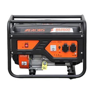single phase 220 Volt 220v 2000 Watts 2kw Electricity Power Gasoline Generators For Home Electric