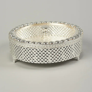 Nouveau produit Offre Spéciale or rose rond décoratif boîte à fruits secs emballage boîte à bijoux - Product Image 1