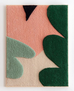 Tapis de bain de luxe Tapis en laine touffeté en coton doux avec motif ovale touffeté à la main et lavable en machine pour la maison ou l'hôtel - Product Image 3