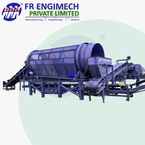 FR ENGIMECH Industrial Trommel Screening Plant Gestión de residuos municipales Compost Biomasa Agregado Separador Core Motor Bearing - Product Image 6