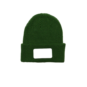 หมวกถักสำหรับเด็กทุกเพศหมวกบีนนี่หมวกถักลายปักโลโก้ออกแบบได้ตามที่ต้องการ - Product Image 1