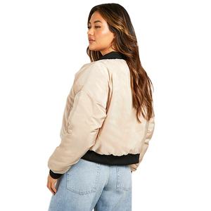 Vestes pour femmes de haute qualité, en gros, personnalisées, simples, coupe classique, streetwear, longues, légères, pour l'hiver - Product Image 3