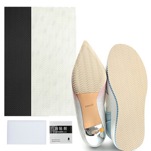 Patch de réparation de semelle de chaussure en caoutchouc antidérapant, résistant à l'usure, réducteur de bruit, à découper sur mesure, coussinet anti-friction pour l'avant-pied, soutien du pied - Product Image 1
