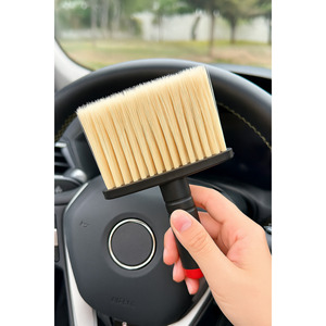 Brosse de nettoyage pour l'intérieur de la voiture - Brosse à poils doux sans rayures pour les aérations et la console - Product Image 4