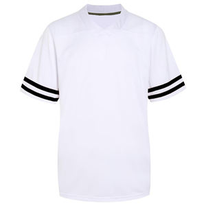 Vente en gros de maillots de football universitaire à la mode OEM design personnalisé logos de matériel en sergé en tissu léger et durable pour les tenues de groupe - Product Image 1