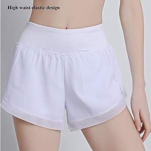 2025ใหม่กางเกงออกกำลังกายขาสั้นสำหรับผู้หญิงกางเกงสำหรับปั่นจักรยานเอวสูงเอวสูงแบบไม่มีด้านหน้า - Product Image 3