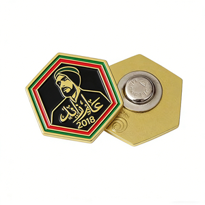 Fabricante de insignias metálicas de diseño gratuito, logotipo de dibujos animados personalizado, broche de etiqueta rígida y blanda, pines de esmalte de anime con imán para sombreros y ropa - Product Image 4