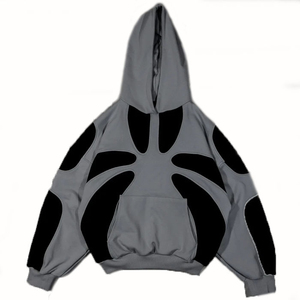 Sweat à capuche vierge surdimensionné avec logo personnalisé OEM Design 600 GSM Hoodie avec broderie 450 GSM Heavyweight Pullover Hoodie basics - Product Image 5