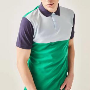 Polo pour homme à manches courtes 100% coton teint uni séchage rapide multicolore qualité supérieure nouveau style de polo décontracté pour homme - Product Image 4