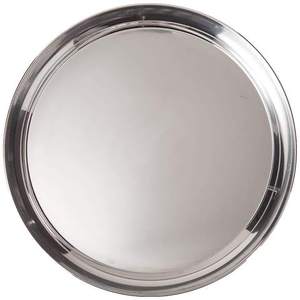 Assiette de présentation ovale en métal pour hôtel, mariage, événements, décoration de table, service de nourriture - Product Image 5