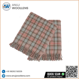 ผ้าห่มผ้าวูลปิคนิคนุ่มสบายดีไซน์ใหม่ขนาดที่กำหนดเองได้ - Product Image 4