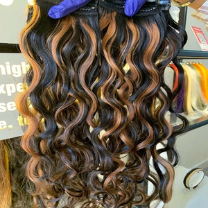 Cheveux humains bruts non traités de qualité sud vierge du temple indien Remy divers, y compris la vague Afro Curl - Product Image 1